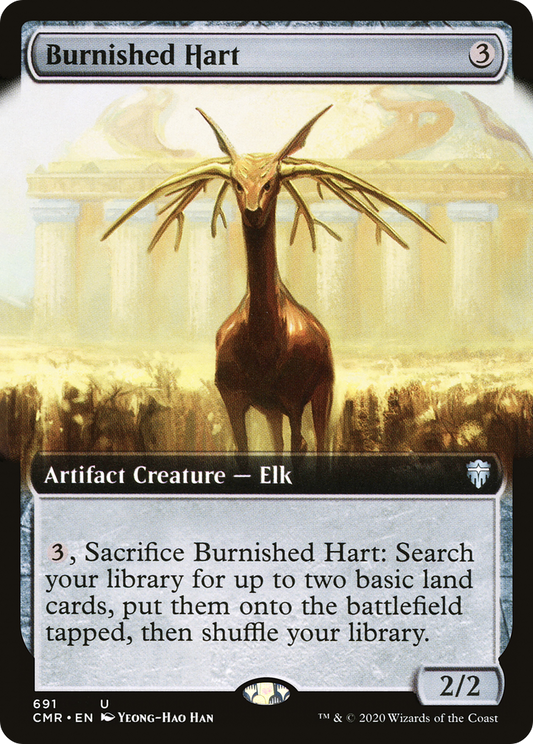 Burnished Hart (CMR-691) - Commander Legends: (Extended Art)