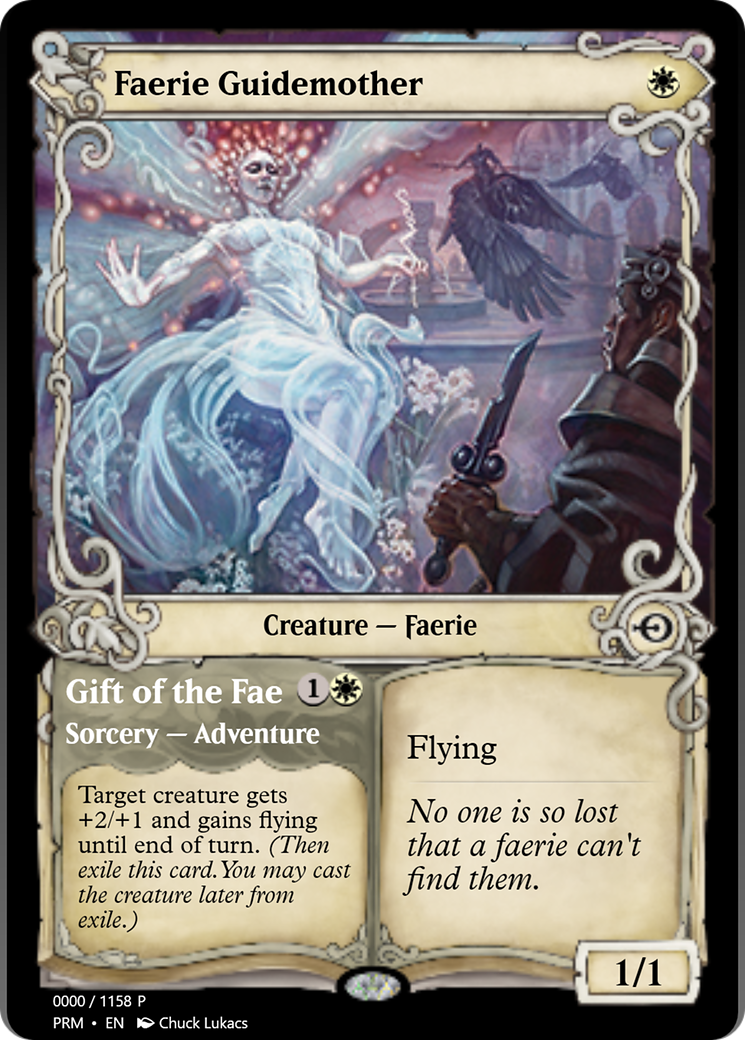 Faerie Guidemother // Gift of the Fae (PRM-78850) - Magic Online Promos Foil
