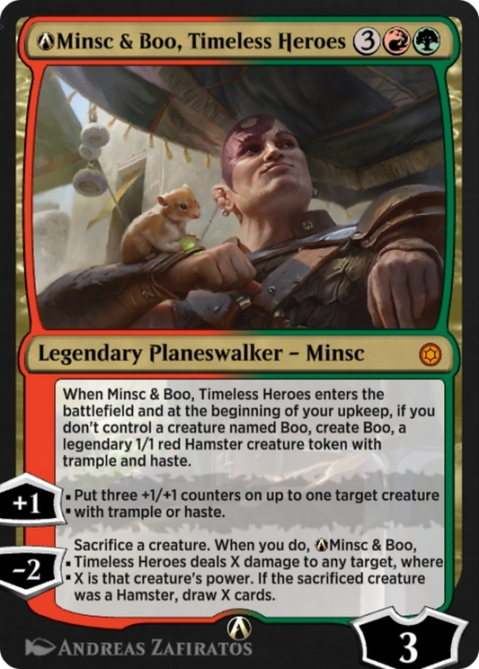 A-Minsc & Boo, Timeless Heroes (HBG-A-243) - Alchemy Horizons: Baldur's Gate