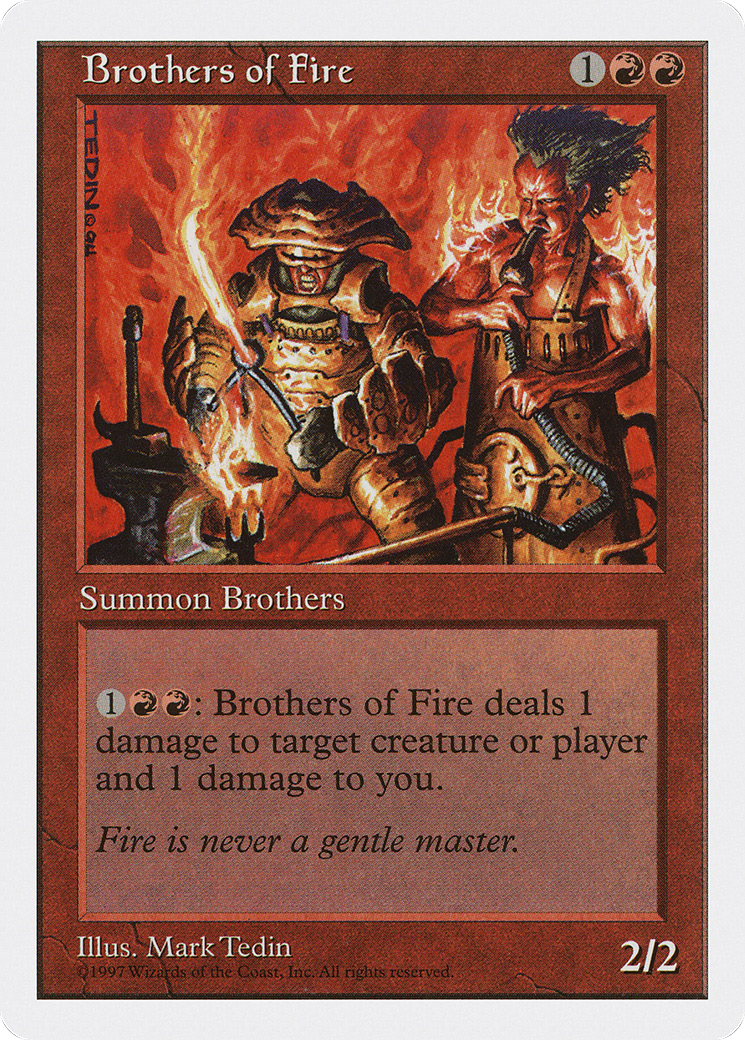 Brothers of Fire (5ED-214) - Fifth Edition