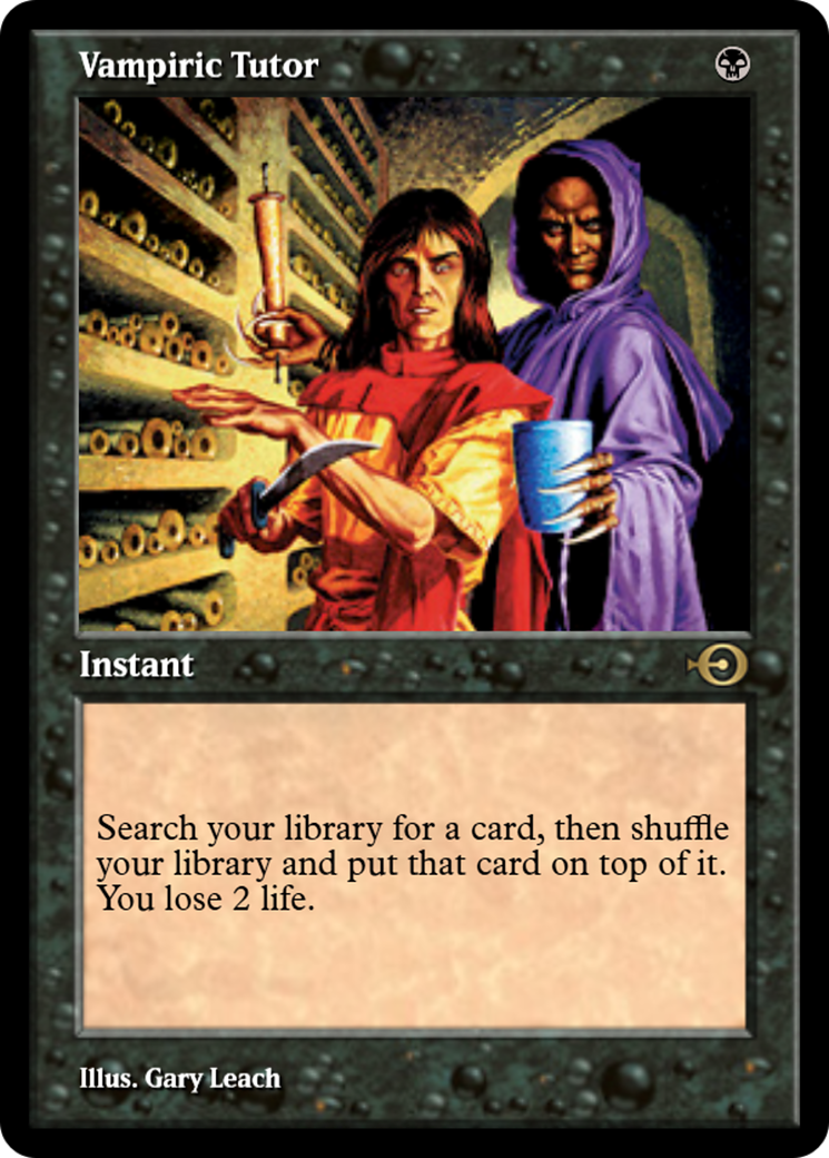 Vampiric Tutor (PRM-36018) - Magic Online Promos