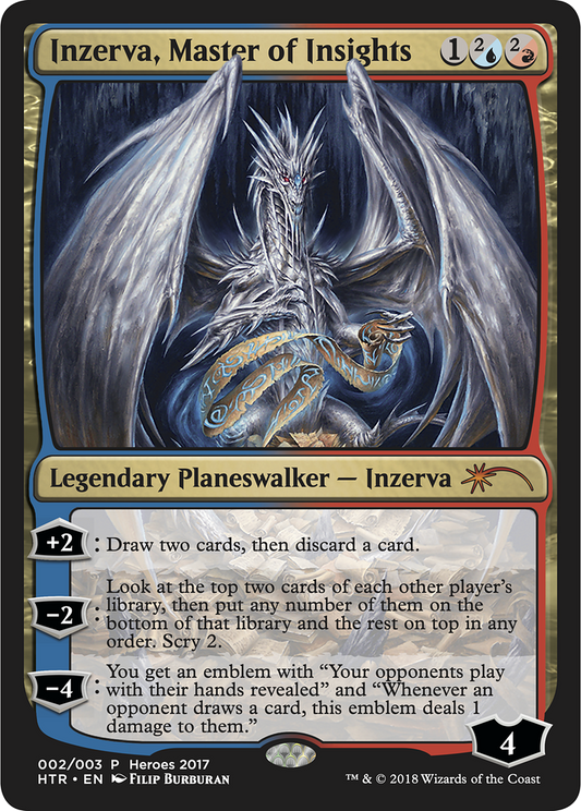 Inzerva, Master of Insights (UMP-002) - 2017 Heroes of the Realm