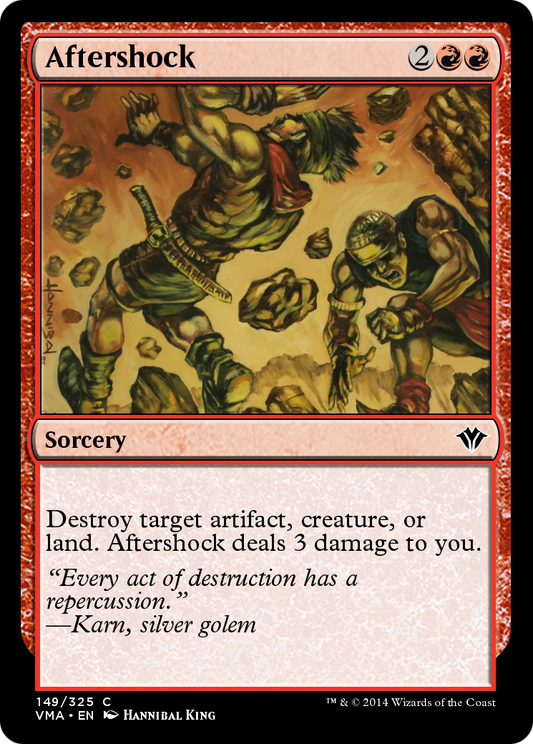 Aftershock (VMA-149) - Vintage Masters Foil