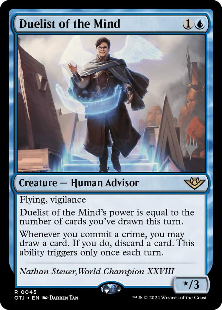 Duelist of the Mind (PPOTJ-45P) - Outlaws of Thunder Junction Promos Foil