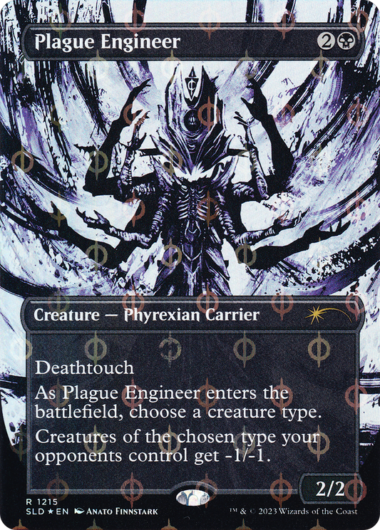 Plague Engineer (SLD-1215) - Secret Lair Drop (Borderless) Foil