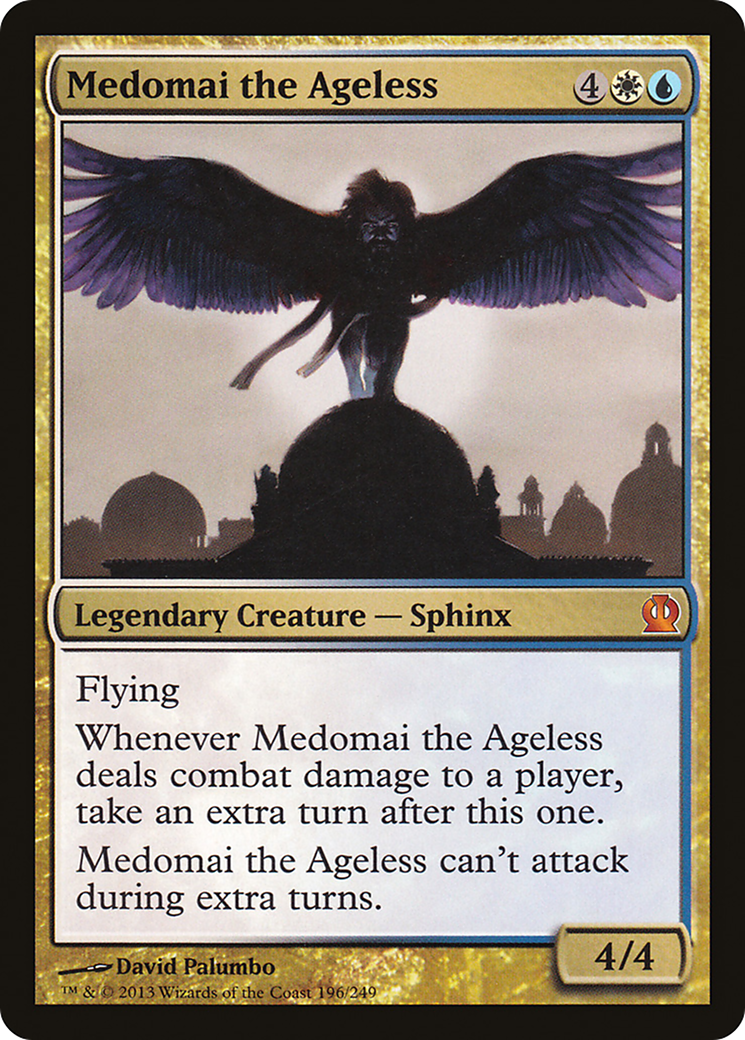 Medomai the Ageless (THS-196) - Theros Foil