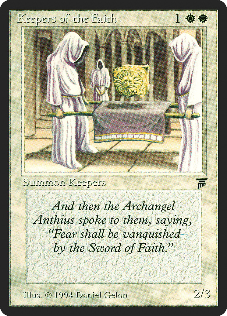 Keepers of the Faith (LEG-024) - Legends