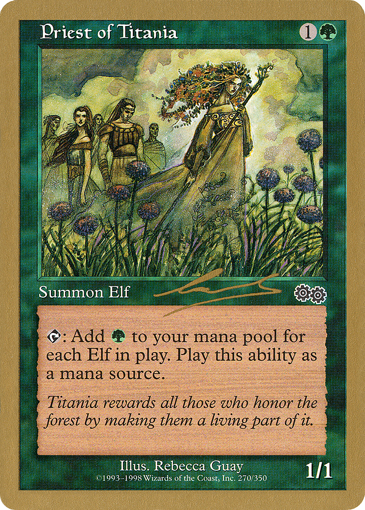 Priest of Titania (WCD-NL270) - World Championship Decks 2000