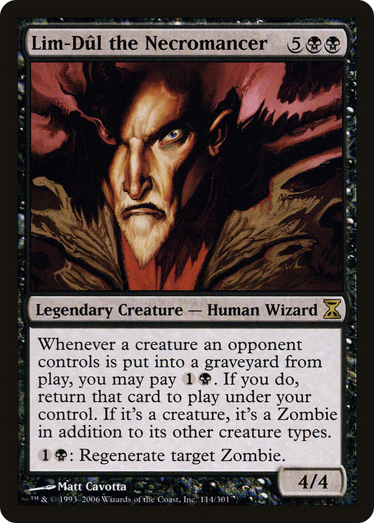 Lim-Dûl the Necromancer (TSP-114) - Time Spiral Foil