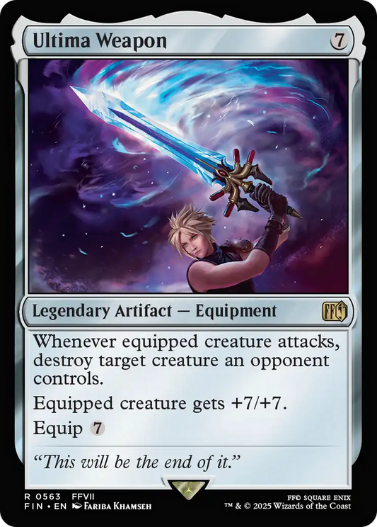 Ultima Weapon (FIN-563) - FINAL FANTASY Foil