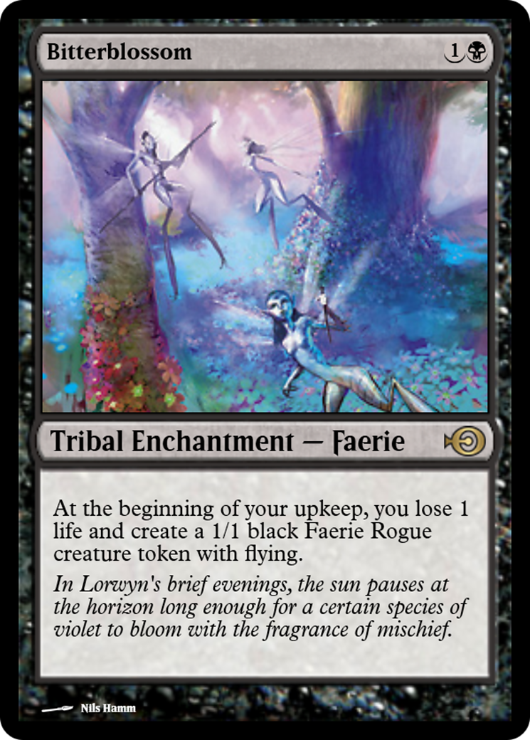 Bitterblossom (PRM-39626) - Magic Online Promos Foil