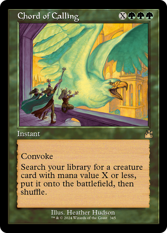 Chord of Calling (RVR-345) - Ravnica Remastered Foil