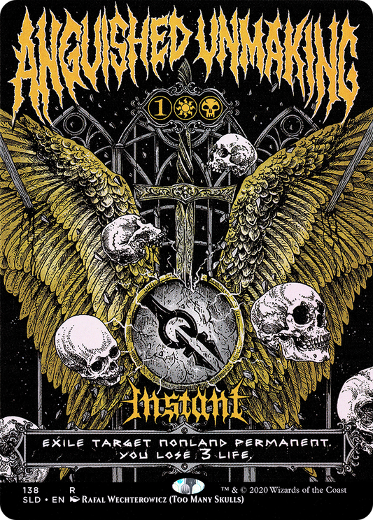 Anguished Unmaking (SLD-138) - Secret Lair Drop (Borderless)