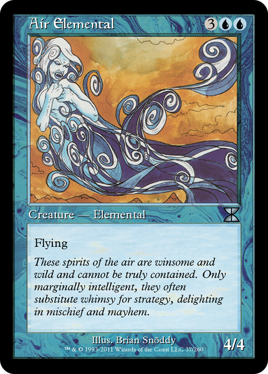 Air Elemental (ME4-037) - Masters Edition IV Foil