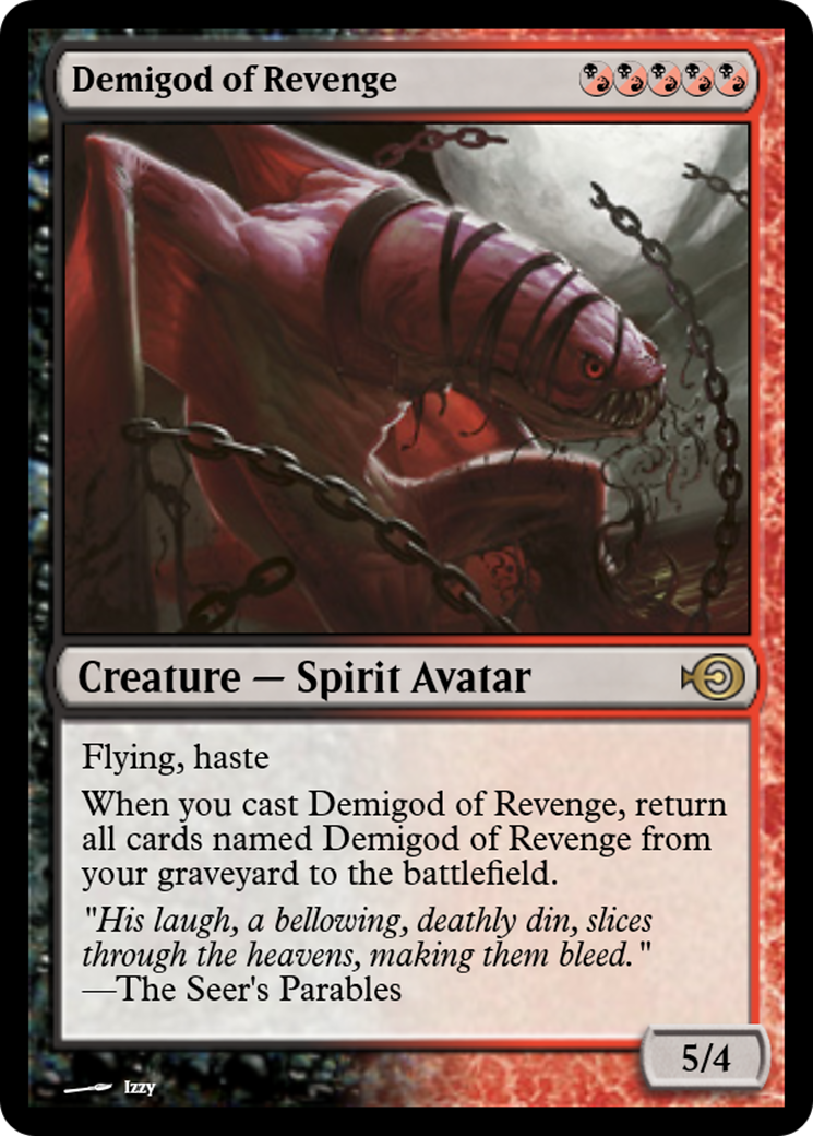 Demigod of Revenge (PRM-31437) - Magic Online Promos Foil