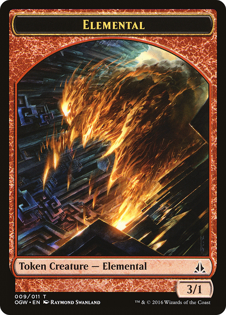 Elemental (OGW-009) - Oath of the Gatewatch Tokens