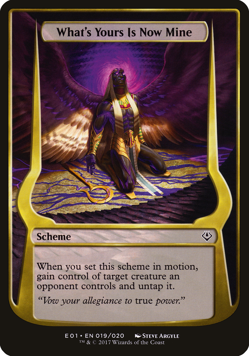 What's Yours Is Now Mine (OVER-19★) - Archenemy: Nicol Bolas Schemes