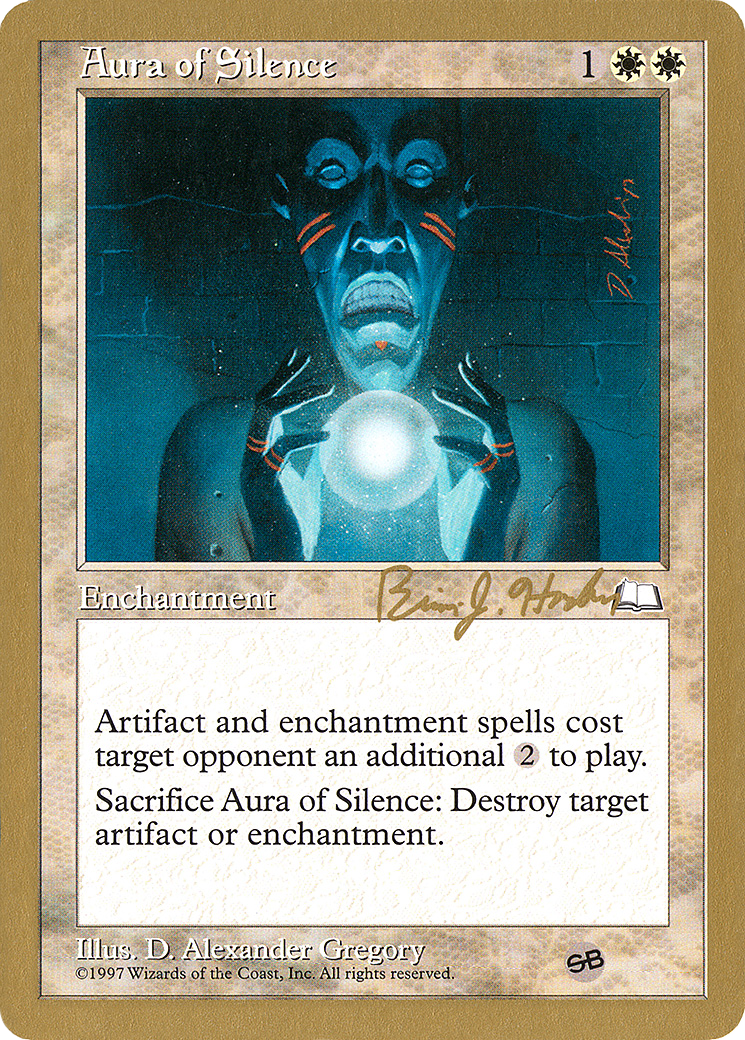 Aura of Silence (WCD-BH7BSB) - World Championship Decks 1998
