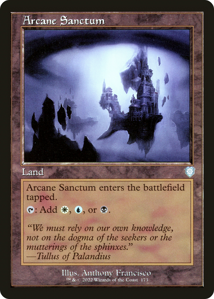 Arcane Sanctum (BRC-173) - The Brothers' War Commander