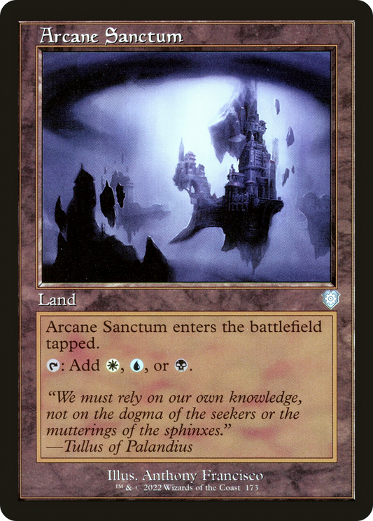 Arcane Sanctum (BRC-173) - The Brothers' War Commander
