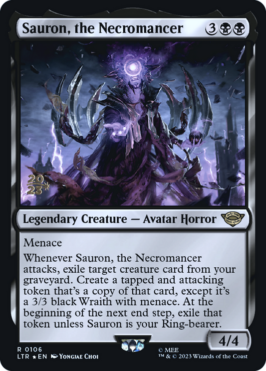 Sauron, the Necromancer (PRE-106S) - Tales of Middle-earth Promos Foil