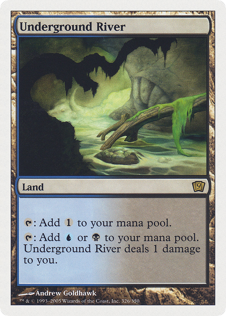 Underground River (9ED-326) - Ninth Edition