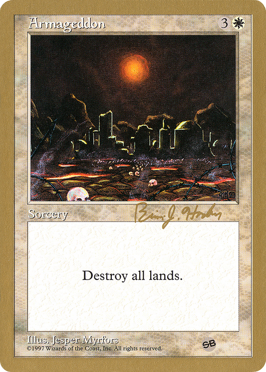 Armageddon (WCD-BH7ASB) - World Championship Decks 1998
