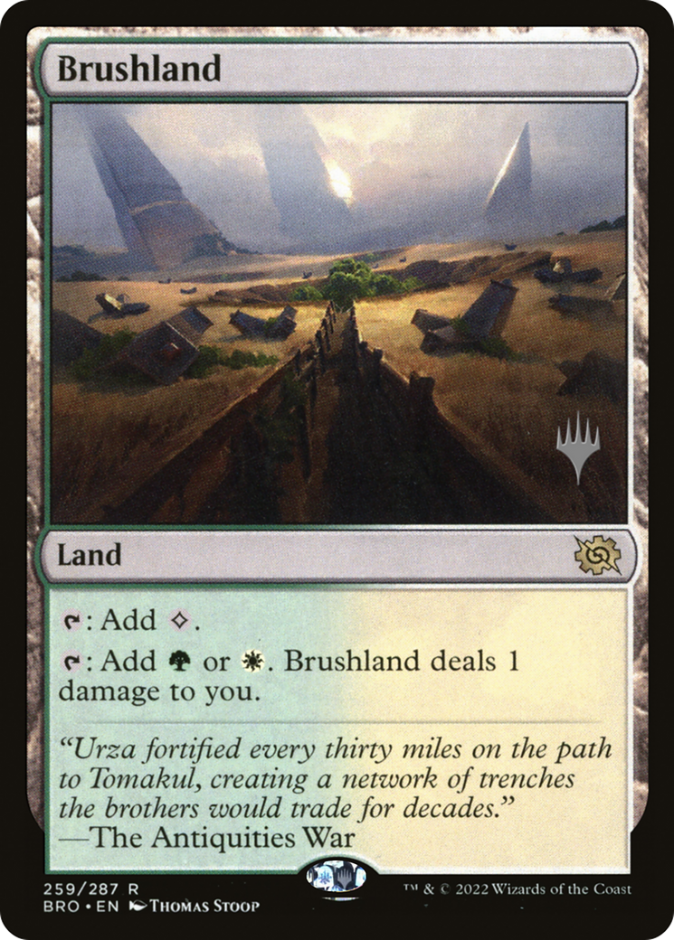 Brushland (PPBRO-259P) - The Brothers' War Promos Foil