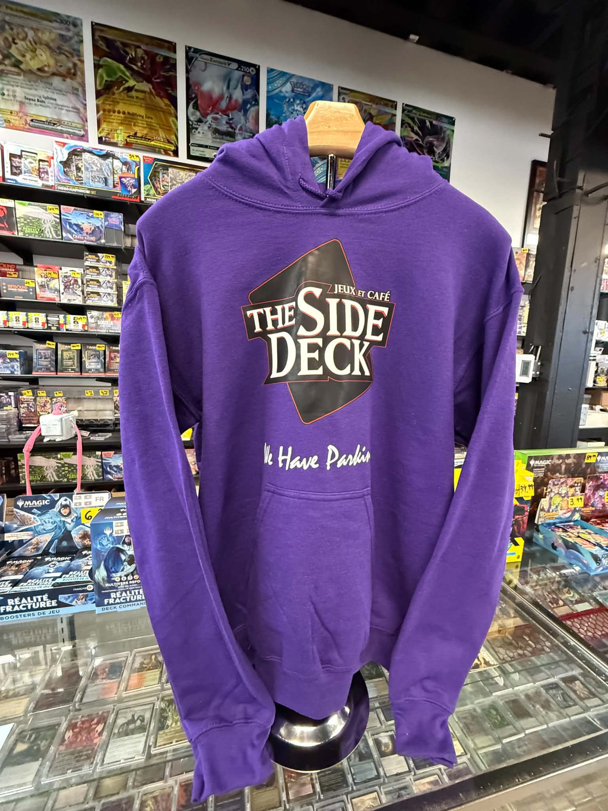 TSD Hoodie "We Have Parking" - Purple