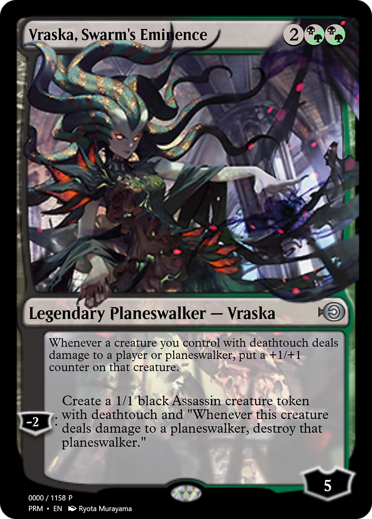 Vraska, Swarm's Eminence (PRM-72289) - Magic Online Promos