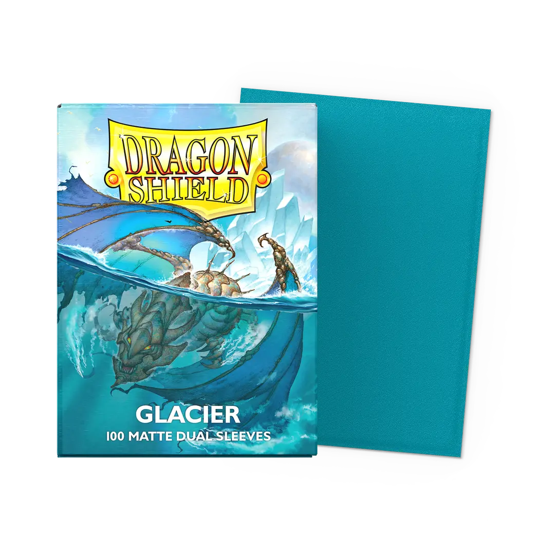 DRAGON SHIELD SLEEVES DUAL MATTE GLACIER 100CT