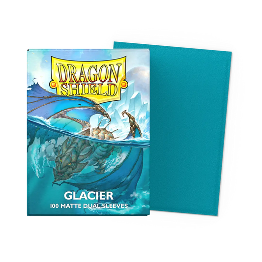 DRAGON SHIELD SLEEVES DUAL MATTE GLACIER 100CT