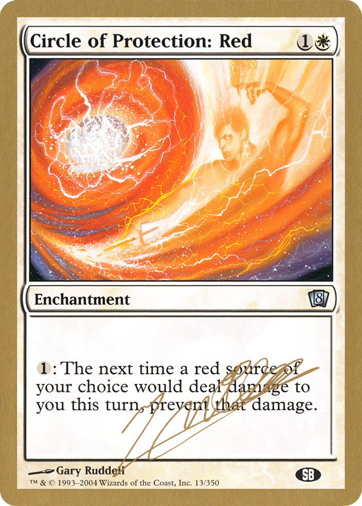 Circle of Protection: Red (WCD-JN13SB) - World Championship Decks 2004