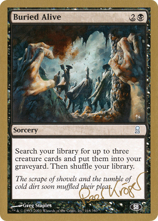 Buried Alive (WCD-PK118SB) - World Championship Decks 2003