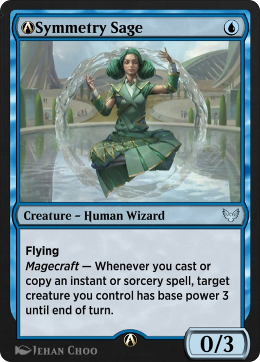 A-Symmetry Sage (STX-A-56) - Strixhaven: School of Mages