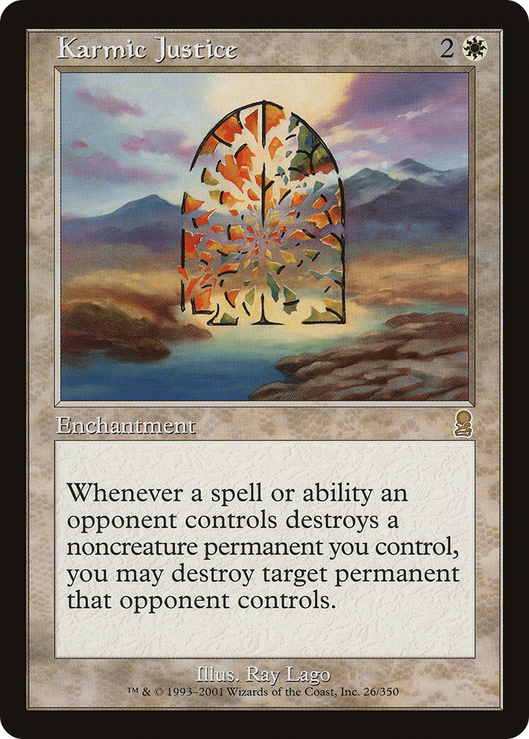 Karmic Justice (ODY-026) - Odyssey