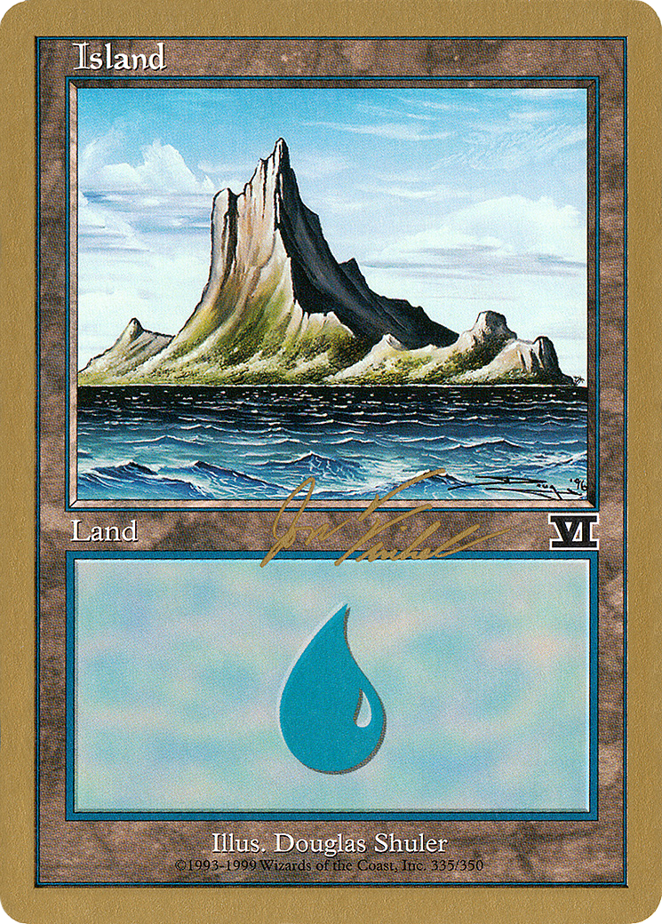 Island (WCD-JF335) - World Championship Decks 2000
