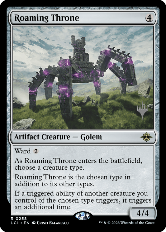Roaming Throne (PPLCI-258P) - The Lost Caverns of Ixalan Promos