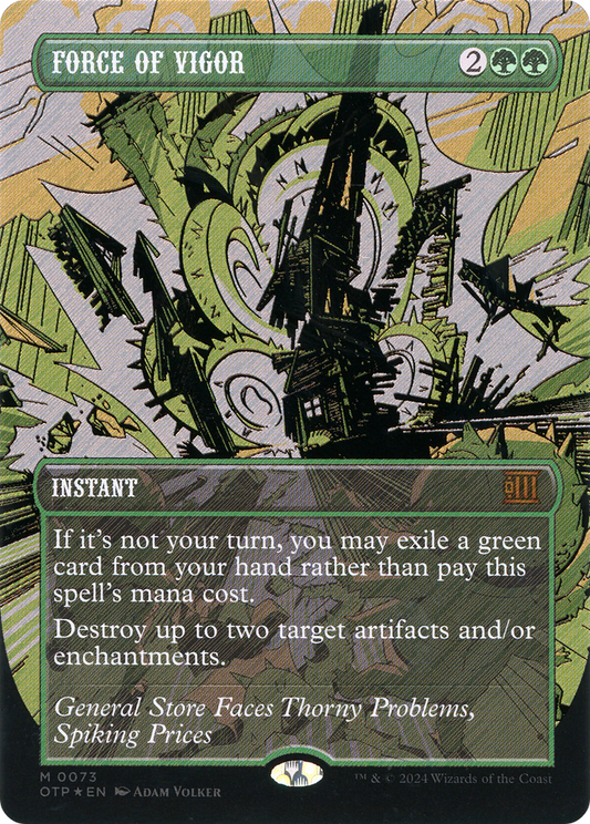Force of Vigor (OTP-073) - Breaking News (Borderless) Foil