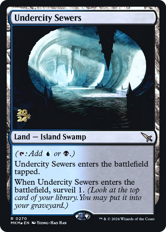 Undercity Sewers (PRE-270S) - Murders at Karlov Manor Promos Foil