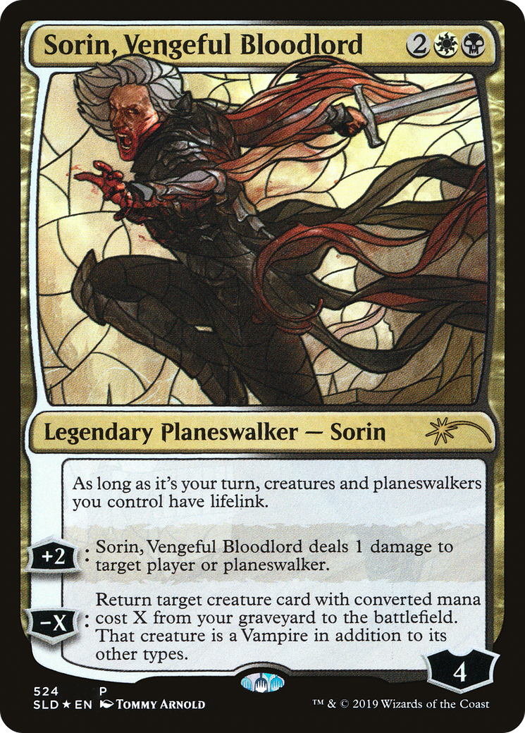 Sorin, Vengeful Bloodlord (SLD-524) - Secret Lair Drop Foil
