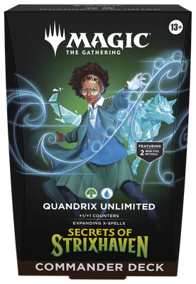 MTG SECRETS OF STRIXHAVEN COMMANDER DECK - QUANDRIX UNLIMITED