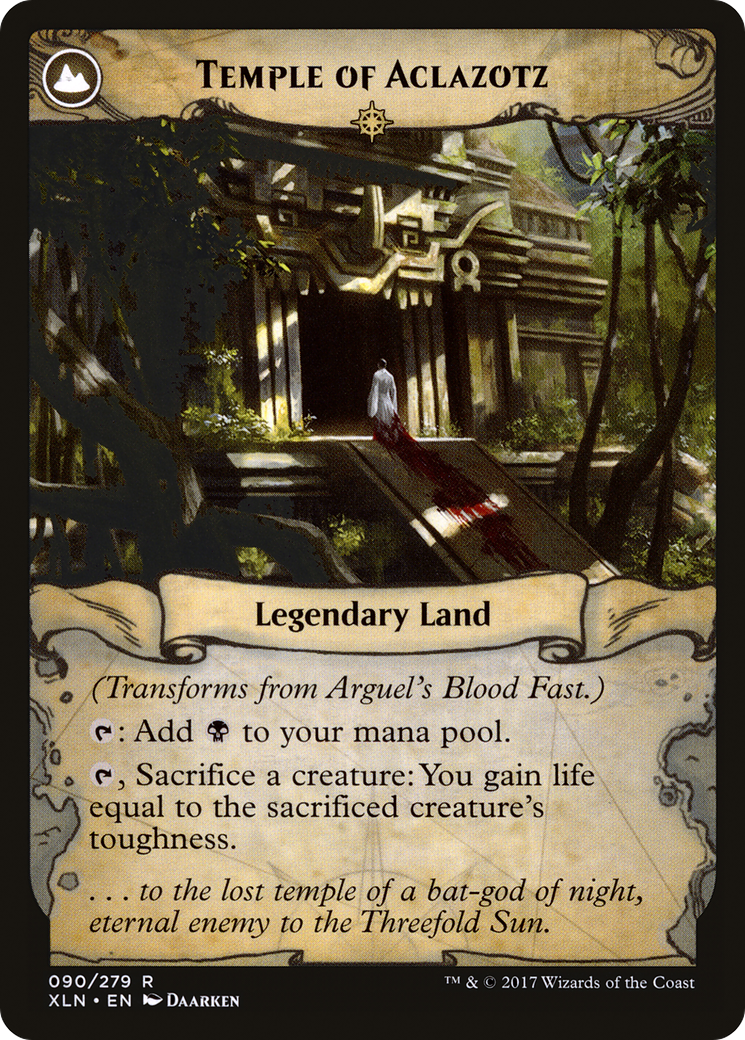 Arguel's Blood Fast // Temple of Aclazotz (XLN-090) - Ixalan: (compasslanddfc)