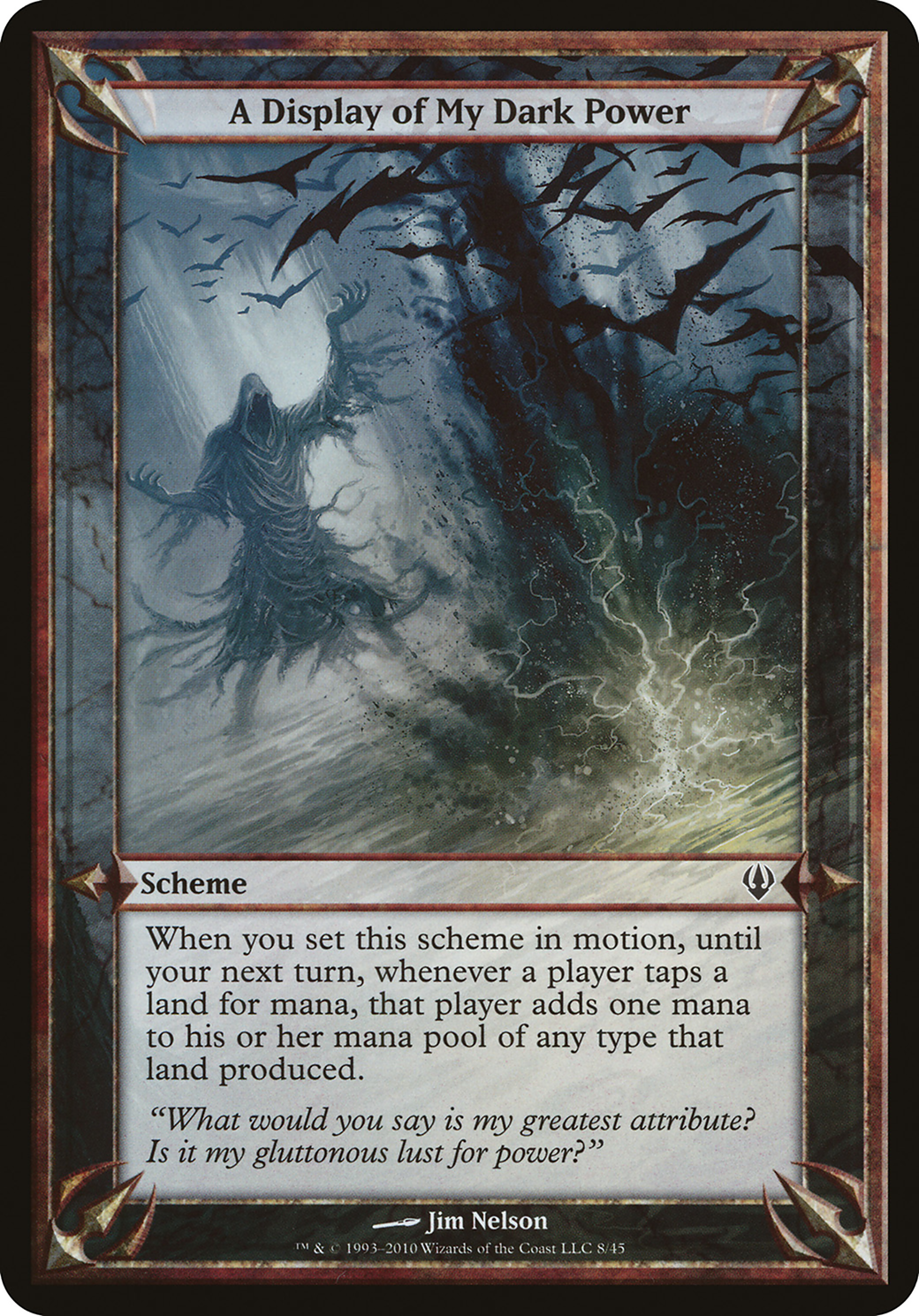 A Display of My Dark Power (OVER-08★) - Archenemy Schemes