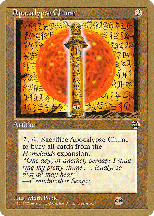 Apocalypse Chime (WCD-LL101SB) - Pro Tour Collector Set