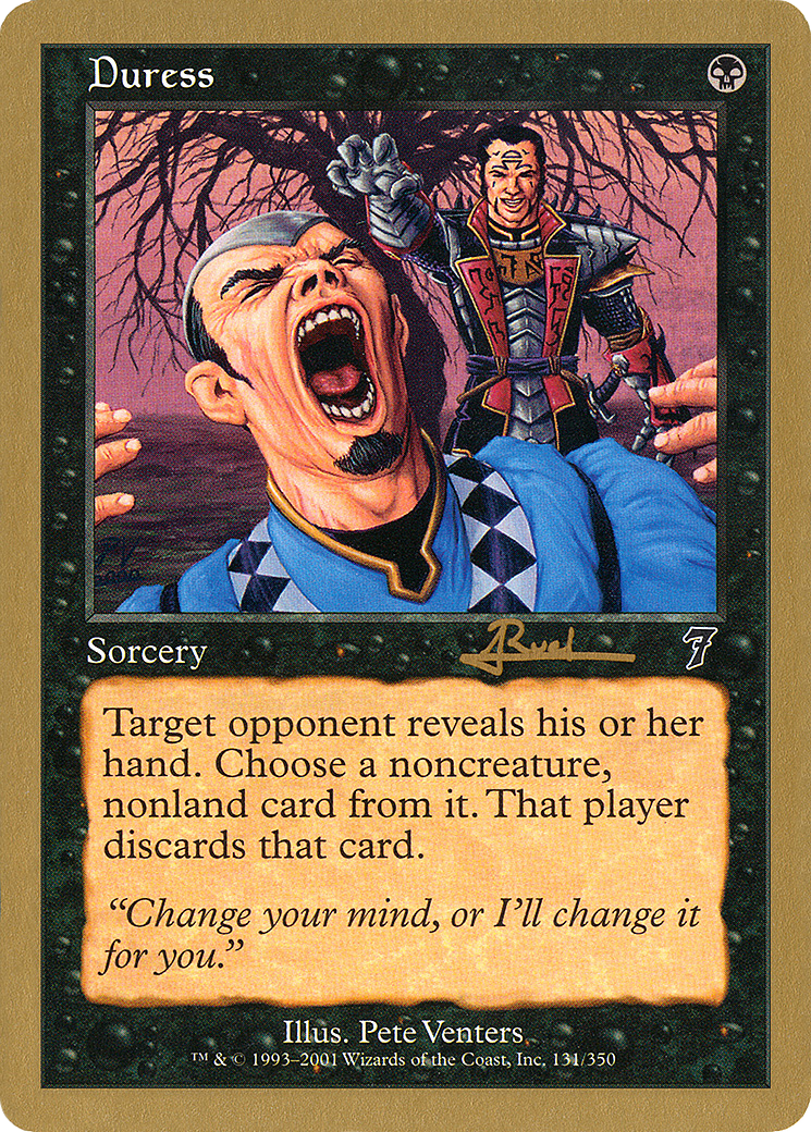 Duress (WCD-AR131) - World Championship Decks 2001