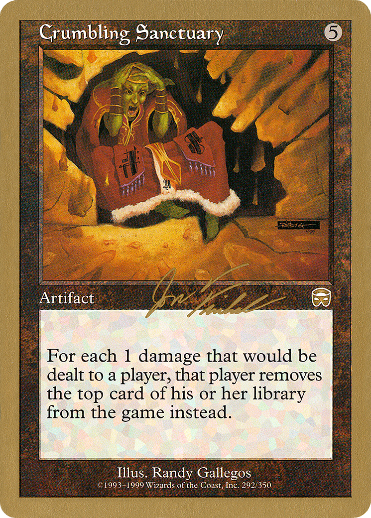 Crumbling Sanctuary (WCD-JF292) - World Championship Decks 2000