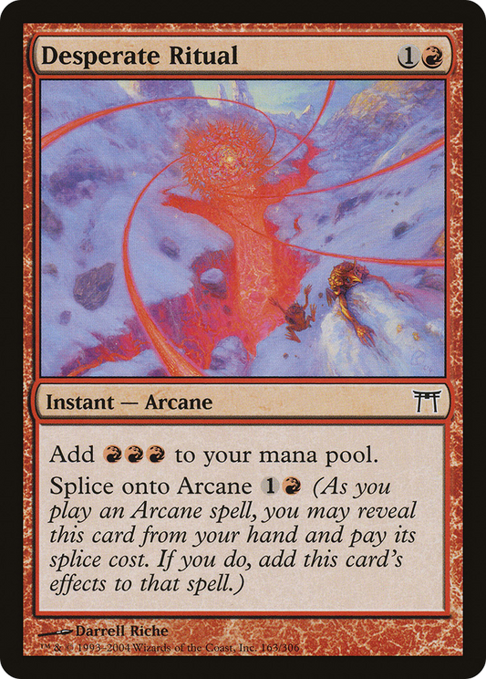 Desperate Ritual (CHK-163) - Champions of Kamigawa Foil