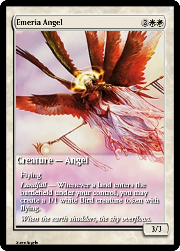 Emeria Angel (PRM-36218) - Magic Online Promos Foil