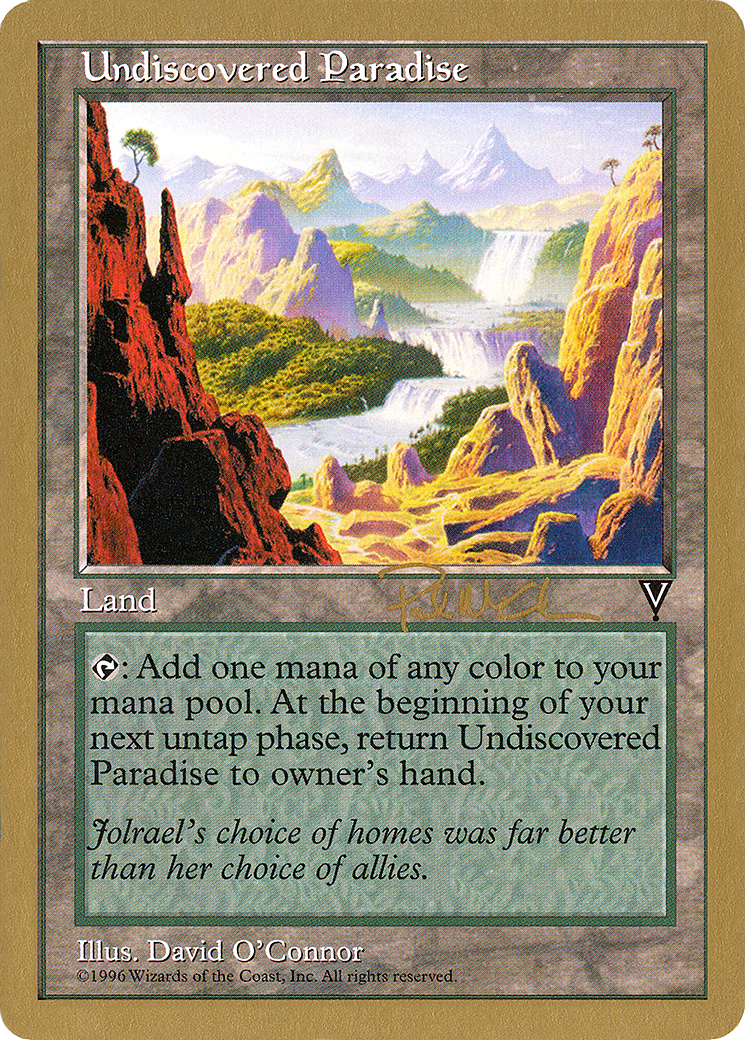 Undiscovered Paradise (WCD-PM167) - World Championship Decks 1997
